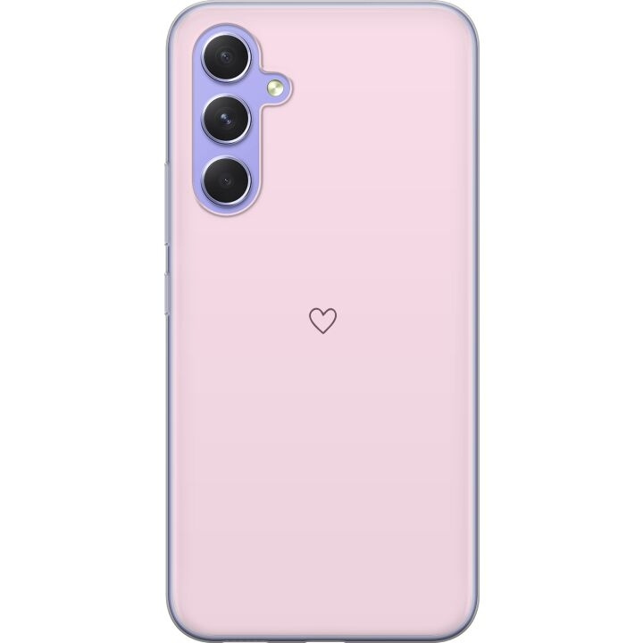 Mobile case for Samsung Galaxy A54 with Heart design in the group SMARTPHONE & TABLETS / Phone cases / Samsung at TP E-commerce Nordic AB (A59922)