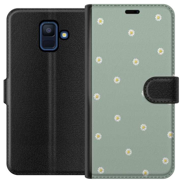 Wallet case for Samsung Galaxy A6 (2018) with Priest\'s collars design in the group SMARTPHONE & TABLETS / Phone cases / Samsung at TP E-commerce Nordic AB (A59961)