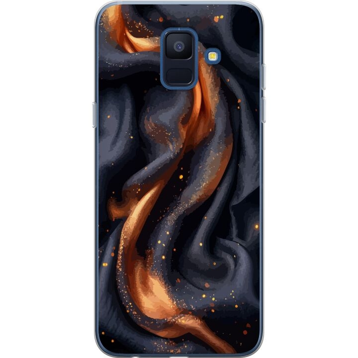 Mobile case for Samsung Galaxy A6 (2018) with Fiery silk design in the group SMARTPHONE & TABLETS / Phone cases / Samsung at TP E-commerce Nordic AB (A59985)