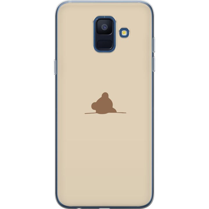 Mobile case for Samsung Galaxy A6 (2018) with Nalle design in the group SMARTPHONE & TABLETS / Phone cases / Samsung at TP E-commerce Nordic AB (A60004)