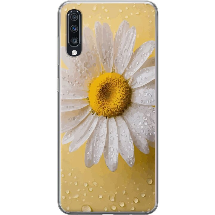 Mobile case for Samsung Galaxy A70 with Porslinsblomma design in the group SMARTPHONE & TABLETS / Phone cases / Samsung at TP E-commerce Nordic AB (A60011)