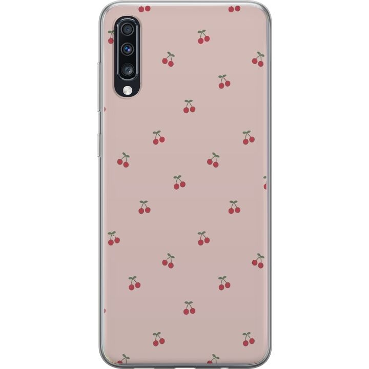 Mobile case for Samsung Galaxy A70 with Cherry design in the group SMARTPHONE & TABLETS / Phone cases / Samsung at TP E-commerce Nordic AB (A60018)