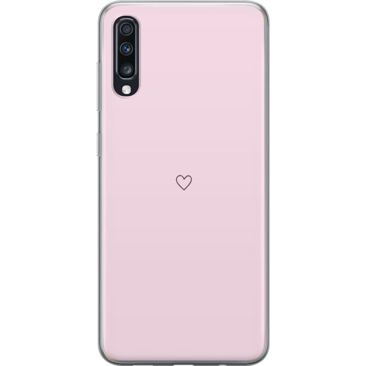 Mobile case for Samsung Galaxy A70 with Heart design in the group SMARTPHONE & TABLETS / Phone cases / Samsung at TP E-commerce Nordic AB (A60030)