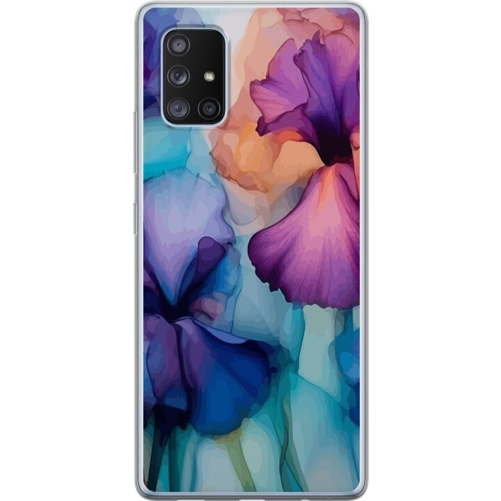 Mobile case for Samsung Galaxy A71 5G with Magical flowers design in the group SMARTPHONE & TABLETS / Phone cases / Samsung at TP E-commerce Nordic AB (A60095)