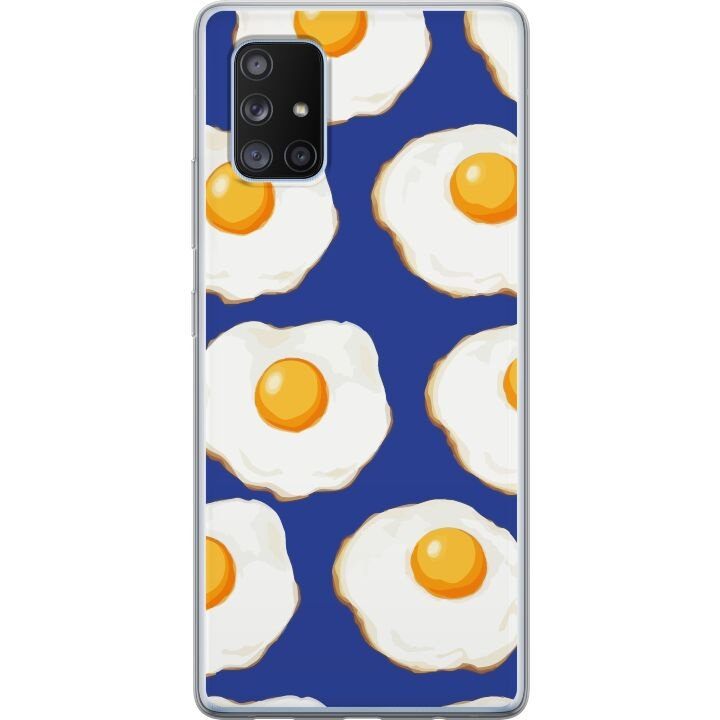 Mobile case for Samsung Galaxy A71 5G with Fried eggs design in the group SMARTPHONE & TABLETS / Phone cases / Samsung at TP E-commerce Nordic AB (A60098)