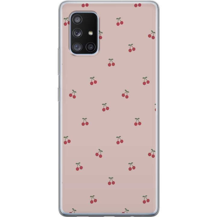 Mobile case for Samsung Galaxy A71 5G with Cherry design in the group SMARTPHONE & TABLETS / Phone cases / Samsung at TP E-commerce Nordic AB (A60099)