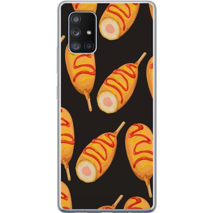 Mobile case for Samsung Galaxy A71 5G with Chicken drumstick design in the group SMARTPHONE & TABLETS / Phone cases / Samsung at TP E-commerce Nordic AB (A60101)