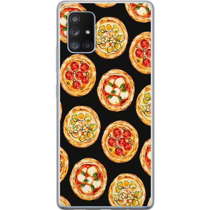 Mobile case for Samsung Galaxy A71 5G with Pizza design in the group SMARTPHONE & TABLETS / Phone cases / Samsung at TP E-commerce Nordic AB (A60105)