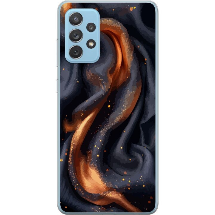 Mobile case for Samsung Galaxy A72 5G with Fiery silk design in the group SMARTPHONE & TABLETS / Phone cases / Samsung at TP E-commerce Nordic AB (A60147)