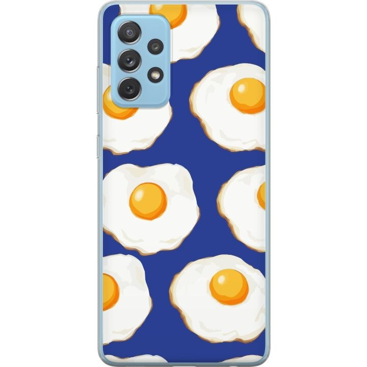 Mobile case for Samsung Galaxy A72 5G with Fried eggs design in the group SMARTPHONE & TABLETS / Phone cases / Samsung at TP E-commerce Nordic AB (A60152)