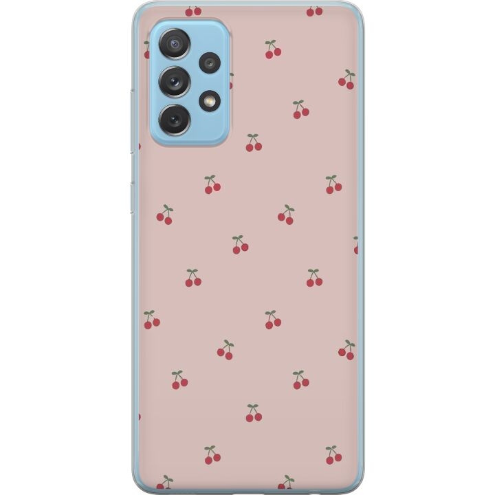 Mobile case for Samsung Galaxy A72 5G with Cherry design in the group SMARTPHONE & TABLETS / Phone cases / Samsung at TP E-commerce Nordic AB (A60153)