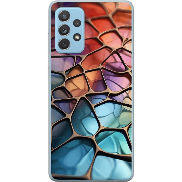 Mobile case for Samsung Galaxy A72 5G with Metallic pattern design in the group SMARTPHONE & TABLETS / Phone cases / Samsung at TP E-commerce Nordic AB (A60156)