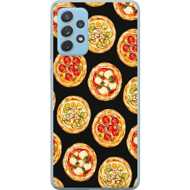 Mobile case for Samsung Galaxy A72 5G with Pizza design in the group SMARTPHONE & TABLETS / Phone cases / Samsung at TP E-commerce Nordic AB (A60159)