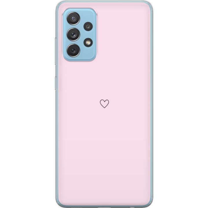 Mobile case for Samsung Galaxy A72 5G with Heart design in the group SMARTPHONE & TABLETS / Phone cases / Samsung at TP E-commerce Nordic AB (A60165)