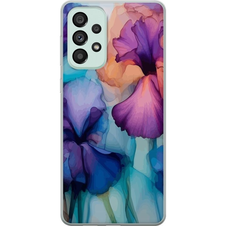 Mobile case for Samsung Galaxy A73 5G with Magical flowers design in the group SMARTPHONE & TABLETS / Phone cases / Samsung at TP E-commerce Nordic AB (A60176)