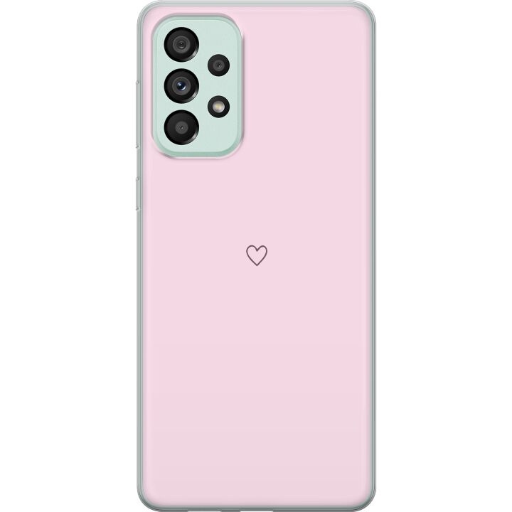 Mobile case for Samsung Galaxy A73 5G with Heart design in the group SMARTPHONE & TABLETS / Phone cases / Samsung at TP E-commerce Nordic AB (A60192)