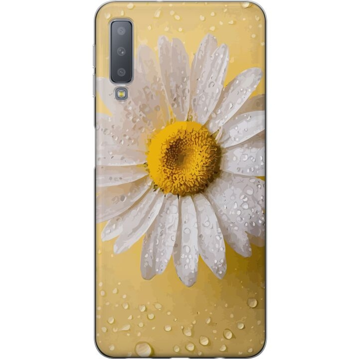 Mobile case for Samsung Galaxy A7 (2018) with Porslinsblomma design in the group SMARTPHONE & TABLETS / Phone cases / Samsung at TP E-commerce Nordic AB (A60200)