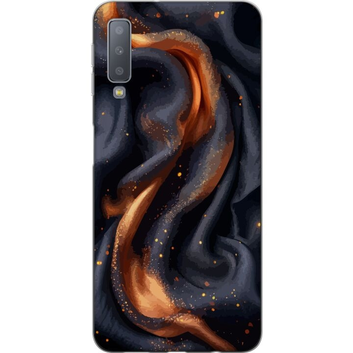 Mobile case for Samsung Galaxy A7 (2018) with Fiery silk design in the group SMARTPHONE & TABLETS / Phone cases / Samsung at TP E-commerce Nordic AB (A60201)