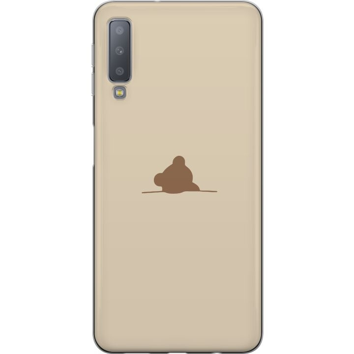 Mobile case for Samsung Galaxy A7 (2018) with Nalle design in the group SMARTPHONE & TABLETS / Phone cases / Samsung at TP E-commerce Nordic AB (A60220)