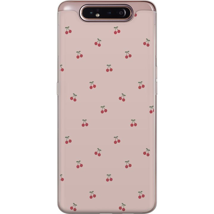 Mobile case for Samsung Galaxy A80 with Cherry design in the group SMARTPHONE & TABLETS / Phone cases / Samsung at TP E-commerce Nordic AB (A60234)