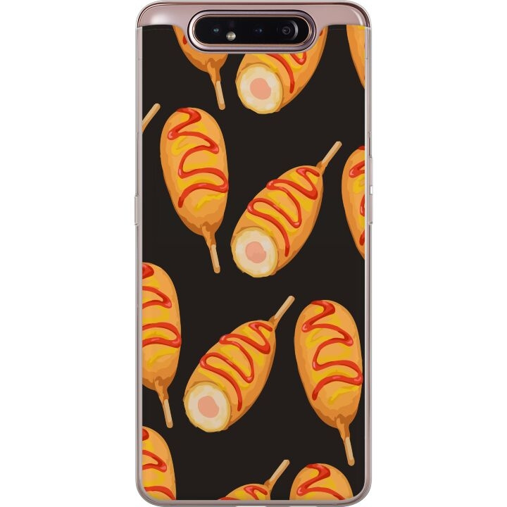 Mobile case for Samsung Galaxy A80 with Chicken drumstick design in the group SMARTPHONE & TABLETS / Phone cases / Samsung at TP E-commerce Nordic AB (A60236)