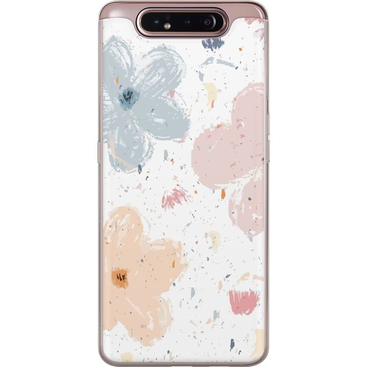 Mobile case for Samsung Galaxy A80 with Flowers design in the group SMARTPHONE & TABLETS / Phone cases / Samsung at TP E-commerce Nordic AB (A60239)