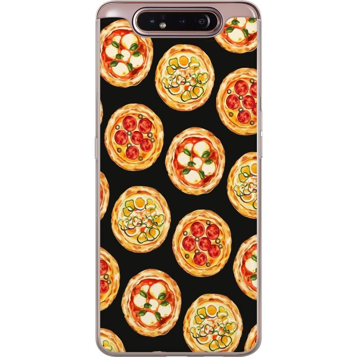 Mobile case for Samsung Galaxy A80 with Pizza design in the group SMARTPHONE & TABLETS / Phone cases / Samsung at TP E-commerce Nordic AB (A60240)