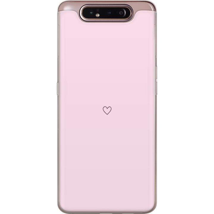 Mobile case for Samsung Galaxy A80 with Heart design in the group SMARTPHONE & TABLETS / Phone cases / Samsung at TP E-commerce Nordic AB (A60246)