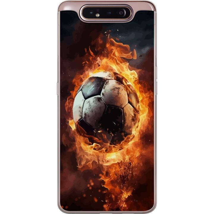 Mobile case for Samsung Galaxy A80 with Football design in the group SMARTPHONE & TABLETS / Phone cases / Samsung at TP E-commerce Nordic AB (A60248)