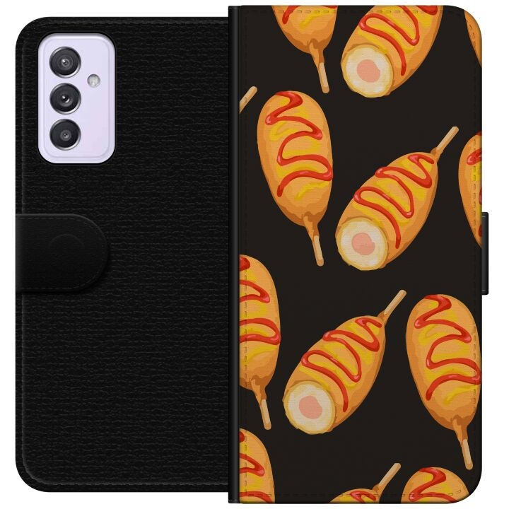 Wallet case for Samsung Galaxy A82 5G with Chicken drumstick design in the group SMARTPHONE & TABLETS / Phone cases / Samsung at TP E-commerce Nordic AB (A60263)