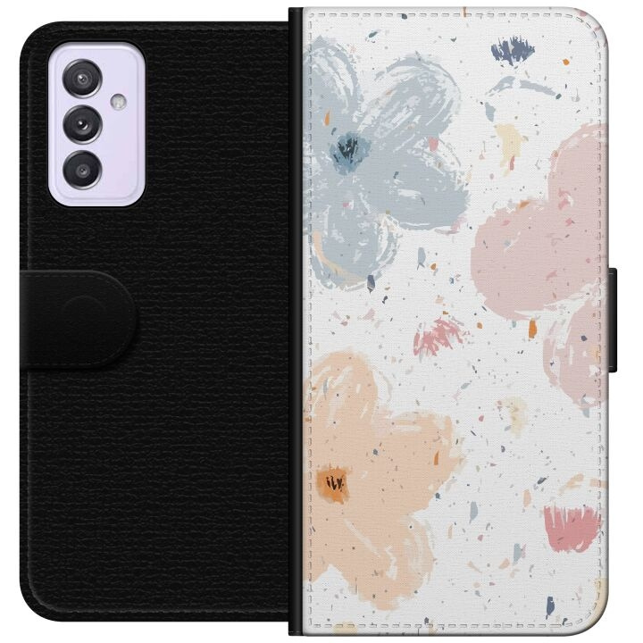 Wallet case for Samsung Galaxy A82 5G with Flowers design in the group SMARTPHONE & TABLETS / Phone cases / Samsung at TP E-commerce Nordic AB (A60266)