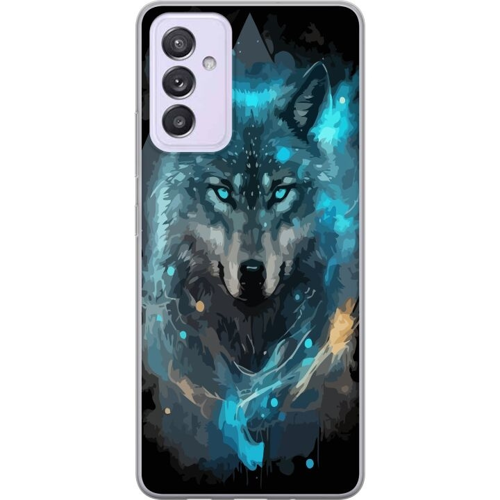 Mobile case for Samsung Galaxy A82 5G with Wolf design in the group SMARTPHONE & TABLETS / Phone cases / Samsung at TP E-commerce Nordic AB (A60286)