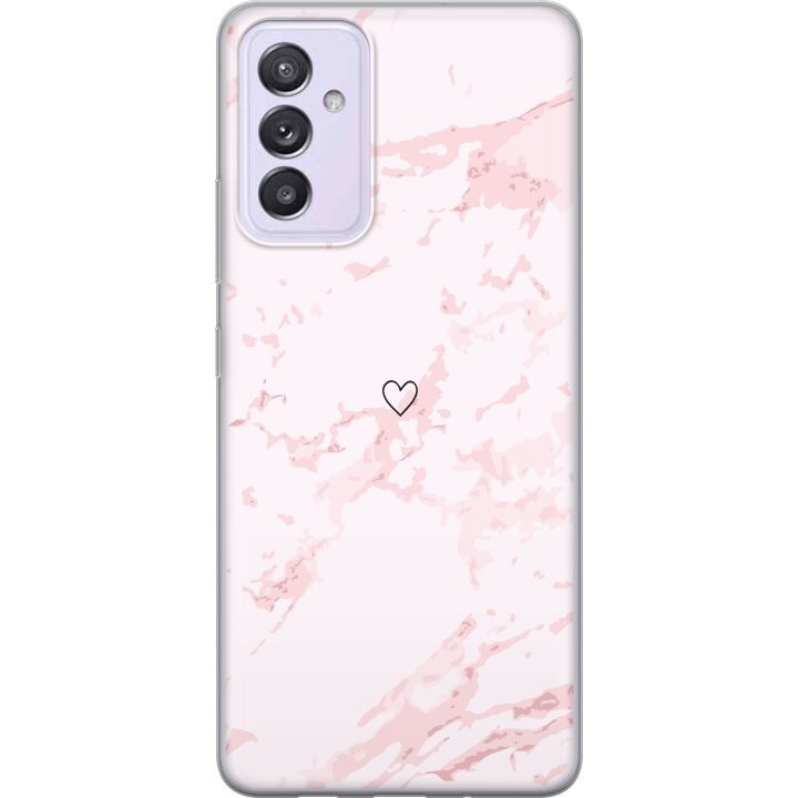 Mobile case for Samsung Galaxy A82 5G with Pink Heart design in the group SMARTPHONE & TABLETS / Phone cases / Samsung at TP E-commerce Nordic AB (A60304)