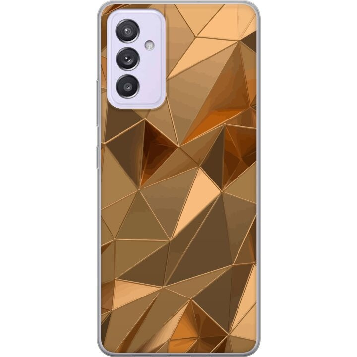 Mobile case for Samsung Galaxy A82 5G with 3D Gold design in the group SMARTPHONE & TABLETS / Phone cases / Samsung at TP E-commerce Nordic AB (A60305)