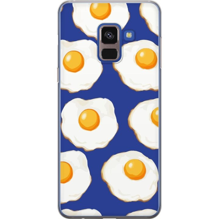 Mobile case for Samsung Galaxy A8 (2018) with Fried eggs design in the group SMARTPHONE & TABLETS / Phone cases / Samsung at TP E-commerce Nordic AB (A60314)