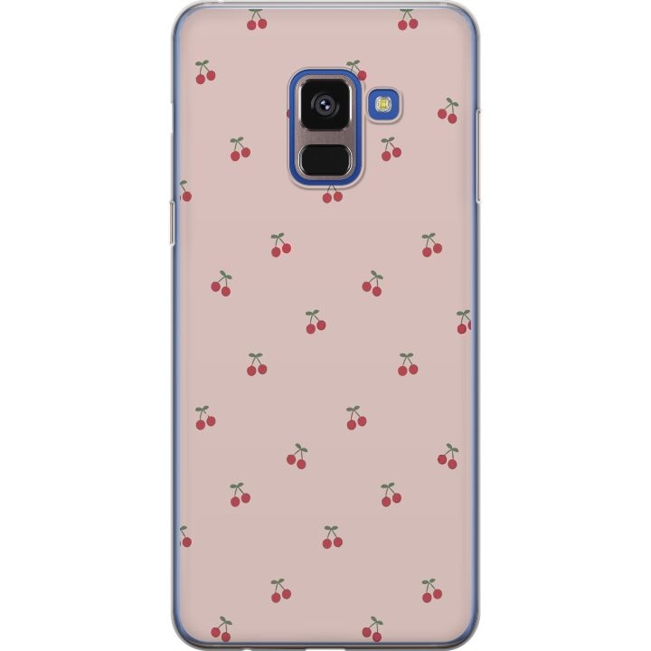 Mobile case for Samsung Galaxy A8 (2018) with Cherry design in the group SMARTPHONE & TABLETS / Phone cases / Samsung at TP E-commerce Nordic AB (A60315)