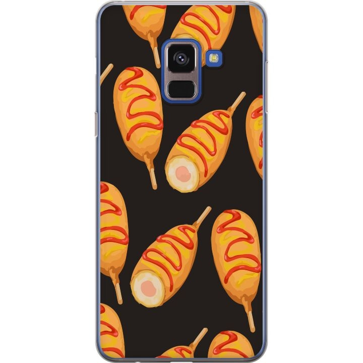 Mobile case for Samsung Galaxy A8 (2018) with Chicken drumstick design in the group SMARTPHONE & TABLETS / Phone cases / Samsung at TP E-commerce Nordic AB (A60317)