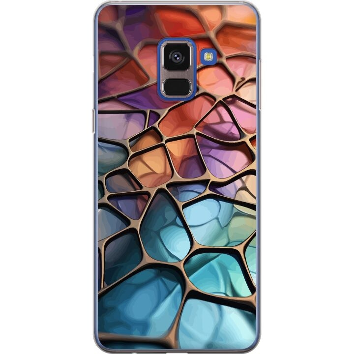 Mobile case for Samsung Galaxy A8 (2018) with Metallic pattern design in the group SMARTPHONE & TABLETS / Phone cases / Samsung at TP E-commerce Nordic AB (A60318)