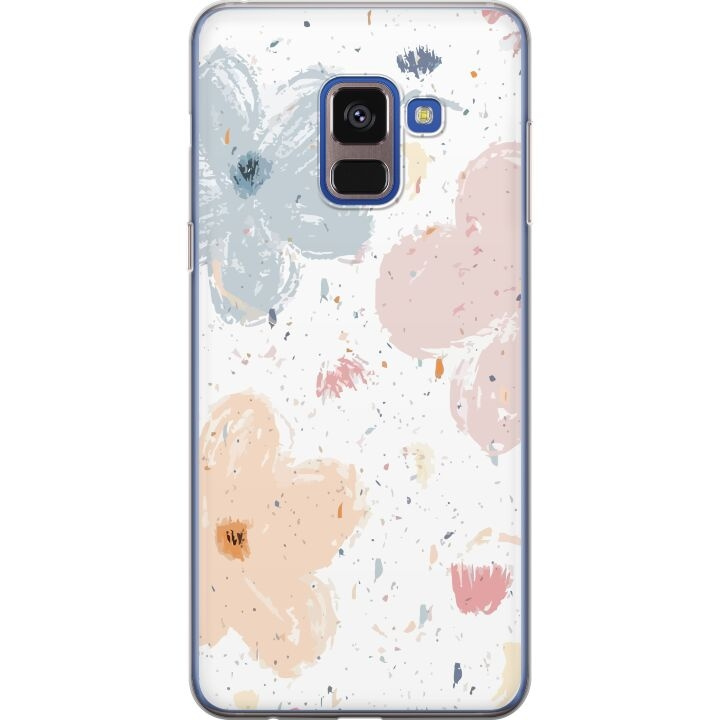 Mobile case for Samsung Galaxy A8 (2018) with Flowers design in the group SMARTPHONE & TABLETS / Phone cases / Samsung at TP E-commerce Nordic AB (A60320)