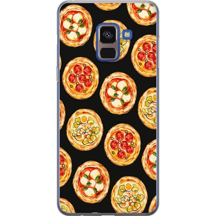 Mobile case for Samsung Galaxy A8 (2018) with Pizza design in the group SMARTPHONE & TABLETS / Phone cases / Samsung at TP E-commerce Nordic AB (A60321)