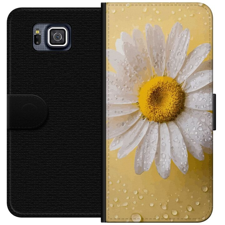 Wallet case for Samsung Galaxy Alpha with Porslinsblomma design in the group SMARTPHONE & TABLETS / Phone cases / Samsung at TP E-commerce Nordic AB (A60335)