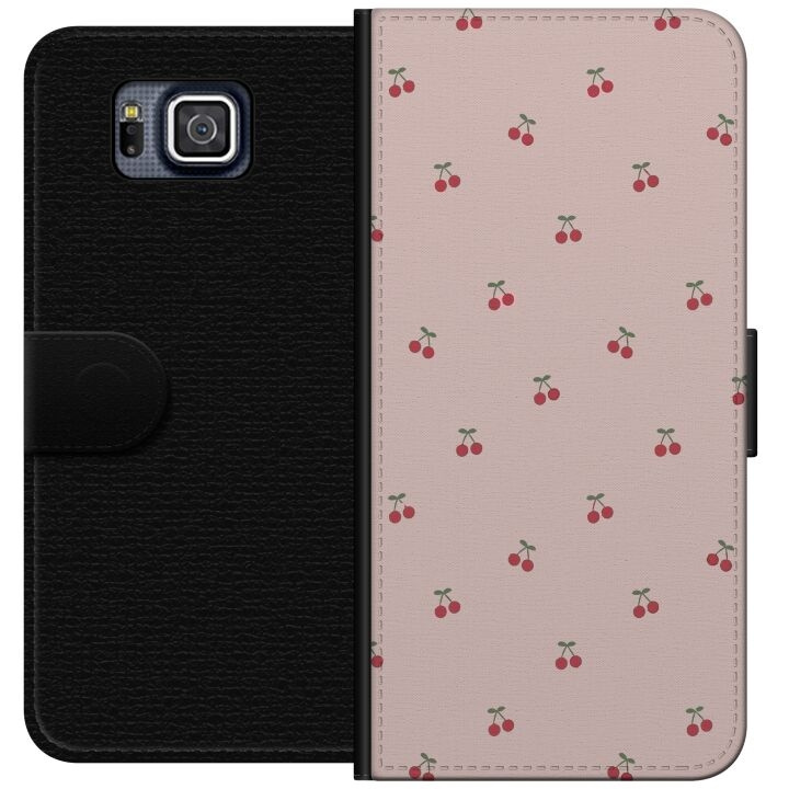 Wallet case for Samsung Galaxy Alpha with Cherry design in the group SMARTPHONE & TABLETS / Phone cases / Samsung at TP E-commerce Nordic AB (A60342)