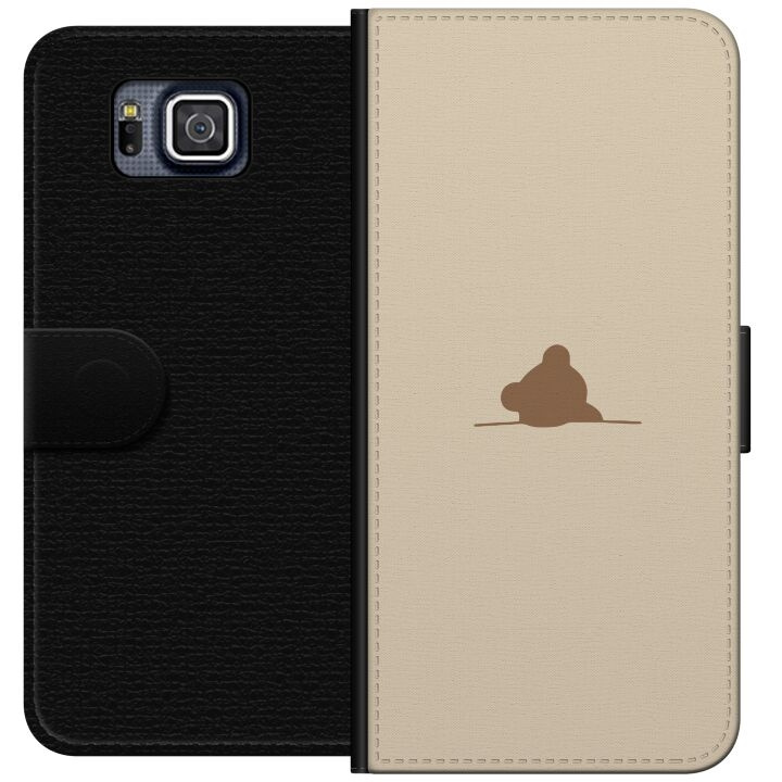 Wallet case for Samsung Galaxy Alpha with Nalle design in the group SMARTPHONE & TABLETS / Phone cases / Samsung at TP E-commerce Nordic AB (A60355)