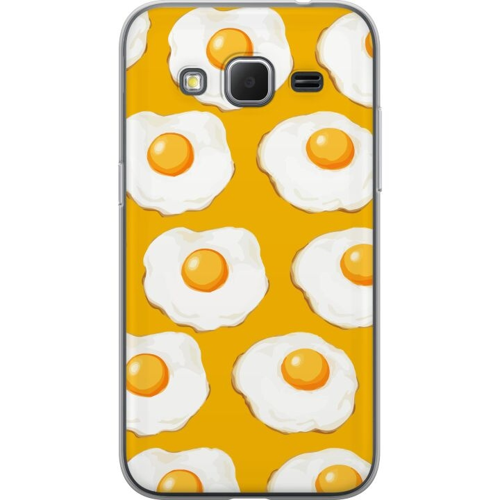 Mobile case for Samsung Galaxy Core Prime with Fried egg design in the group SMARTPHONE & TABLETS / Phone cases / Samsung at TP E-commerce Nordic AB (A60364)