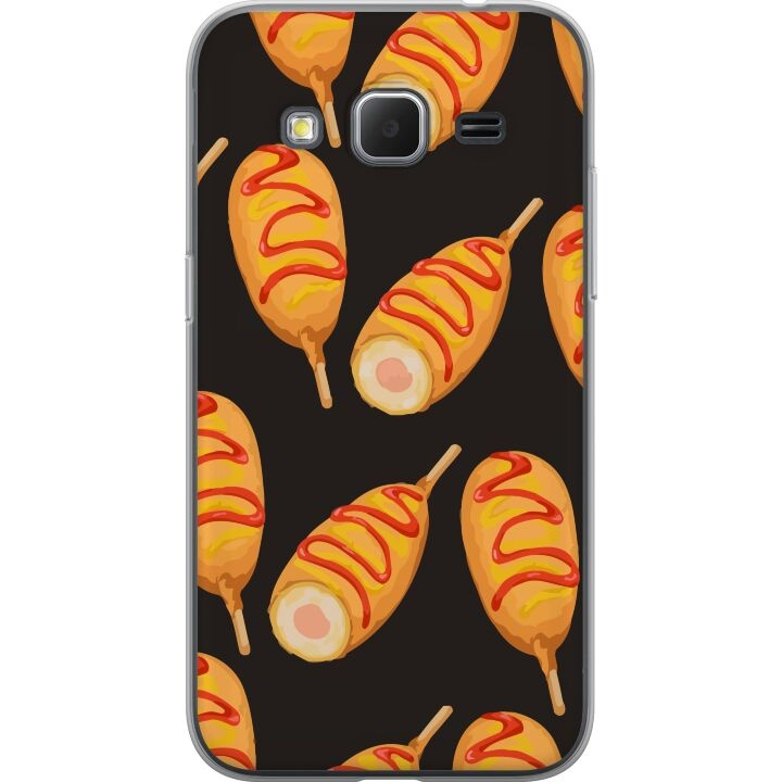 Mobile case for Samsung Galaxy Core Prime with Chicken drumstick design in the group SMARTPHONE & TABLETS / Phone cases / Samsung at TP E-commerce Nordic AB (A60371)