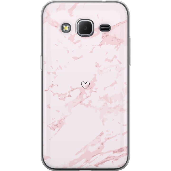 Mobile case for Samsung Galaxy Core Prime with Pink Heart design in the group SMARTPHONE & TABLETS / Phone cases / Samsung at TP E-commerce Nordic AB (A60385)