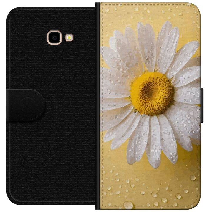 Wallet case for Samsung Galaxy J4+ with Porslinsblomma design in the group SMARTPHONE & TABLETS / Phone cases / Samsung at TP E-commerce Nordic AB (A60389)