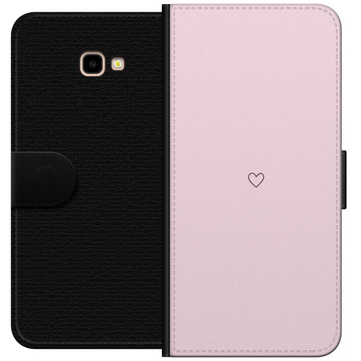 Wallet case for Samsung Galaxy J4+ with Heart design in the group SMARTPHONE & TABLETS / Phone cases / Samsung at TP E-commerce Nordic AB (A60408)