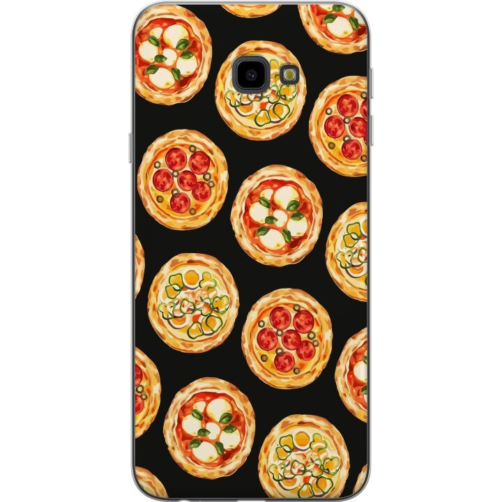 Mobile case for Samsung Galaxy J4+ with Pizza design in the group SMARTPHONE & TABLETS / Phone cases / Samsung at TP E-commerce Nordic AB (A60429)