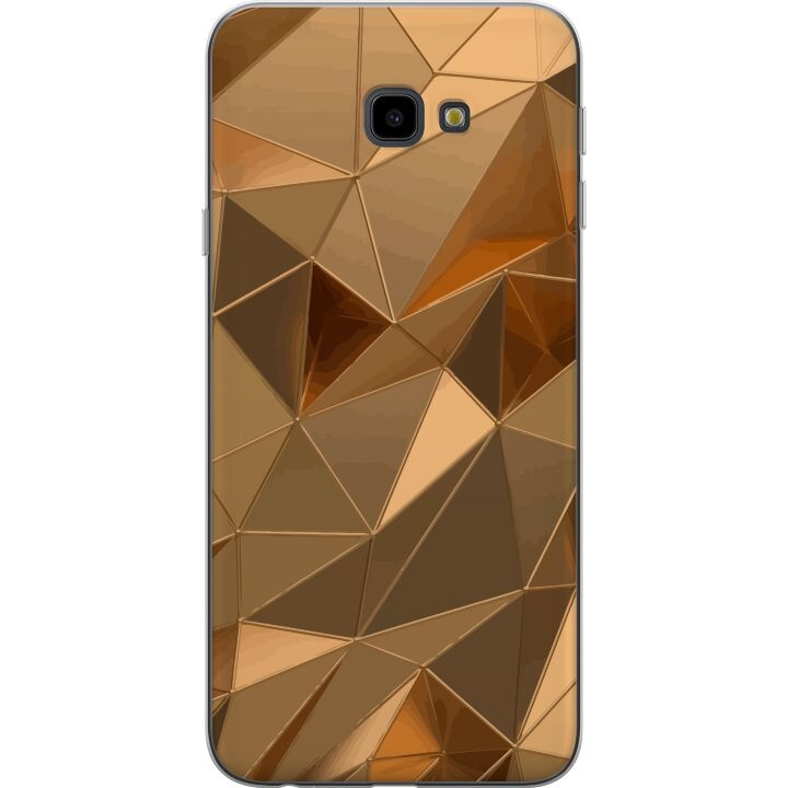 Mobile case for Samsung Galaxy J4+ with 3D Gold design in the group SMARTPHONE & TABLETS / Phone cases / Samsung at TP E-commerce Nordic AB (A60440)